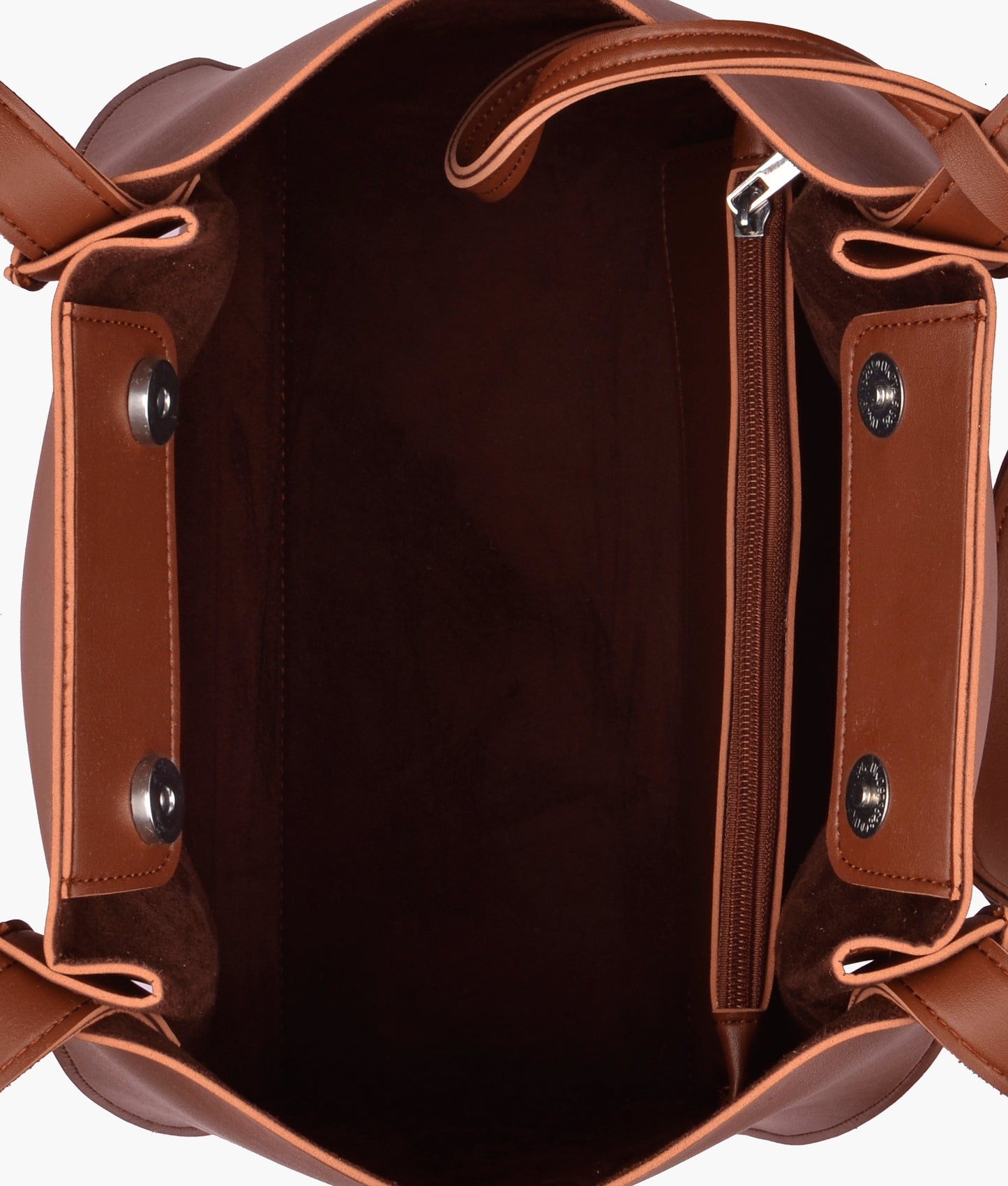 Brown shopping tote bag