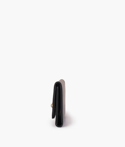 Black three-fold wallet