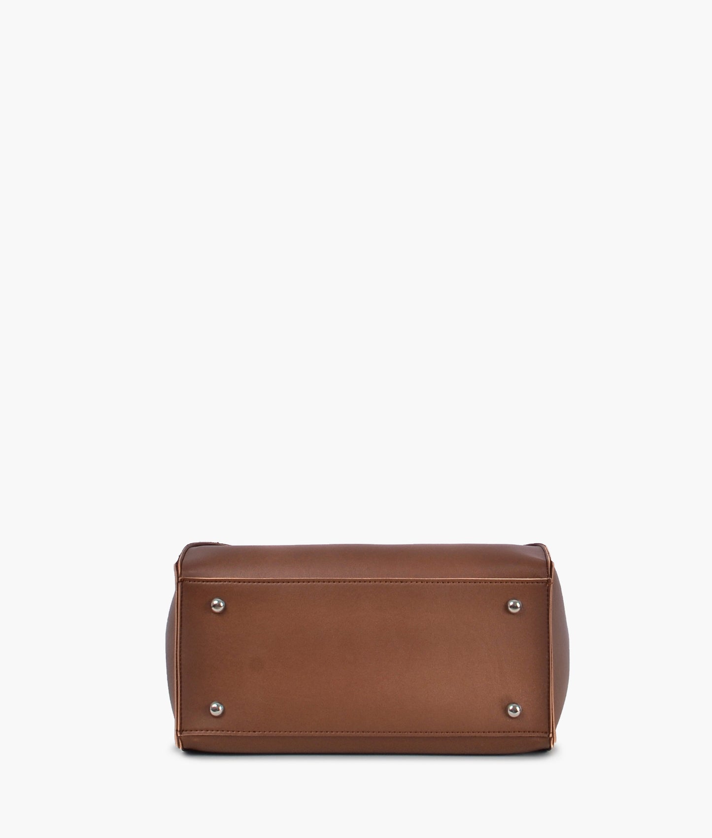 Brown shopping tote bag